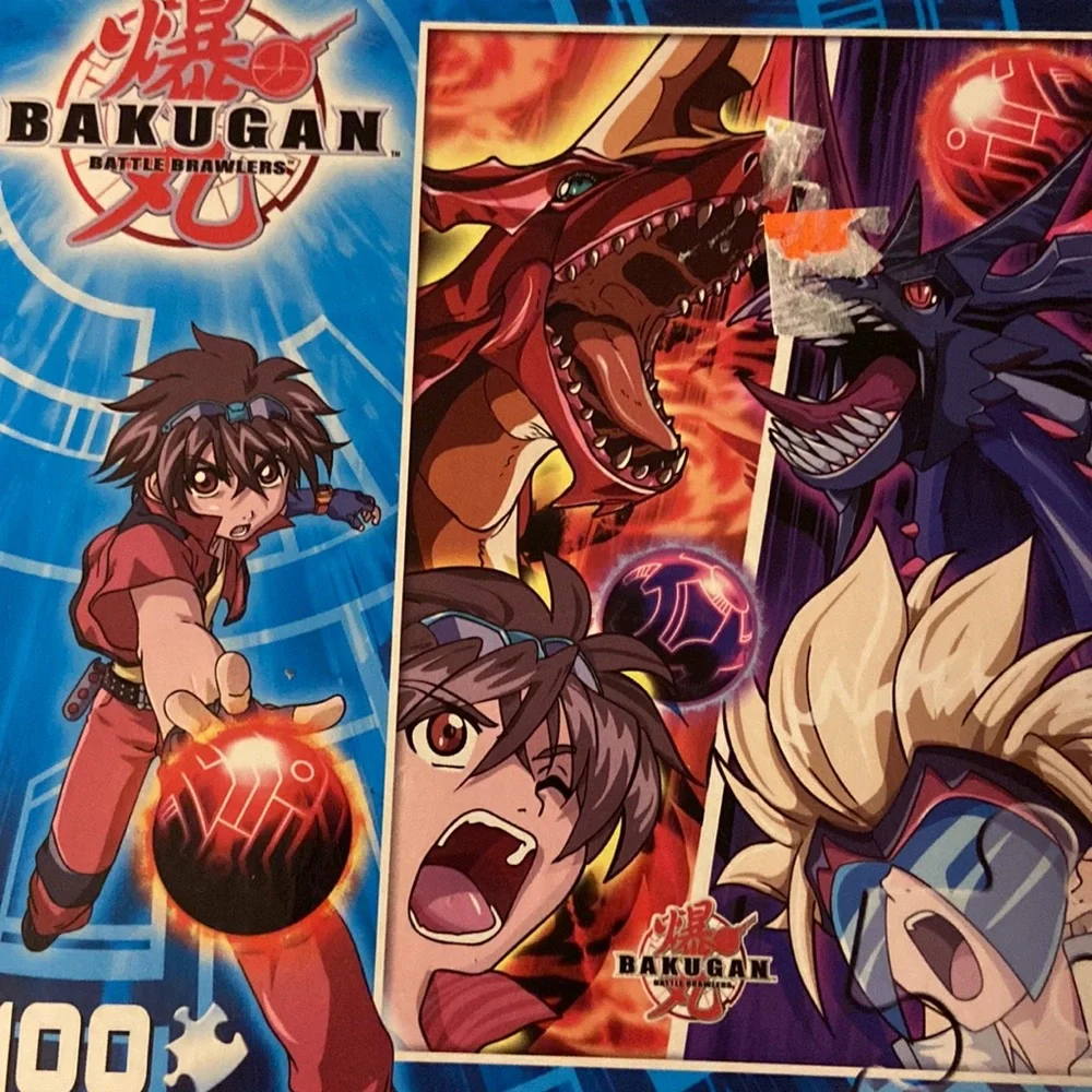 Sure-Lox New Bakugan Battle Brawlers Two 100 Piece Puzzles